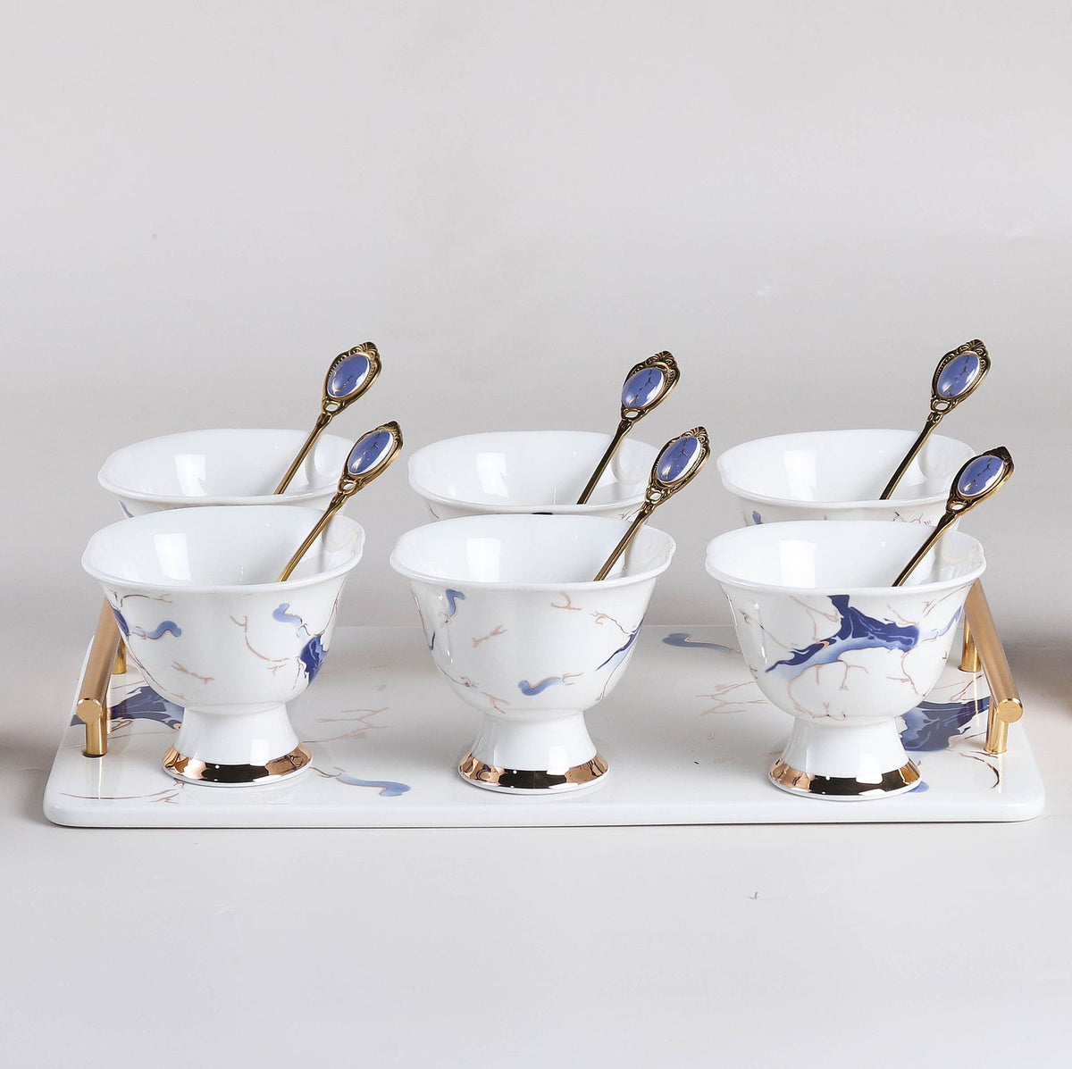 Ice cream cup Set (Blue)