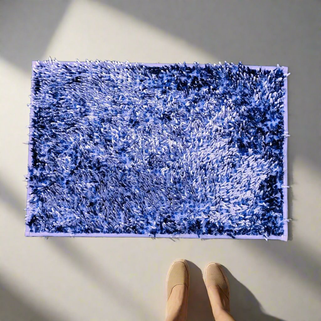 Ultra Soft Gliter Mat (Blue)