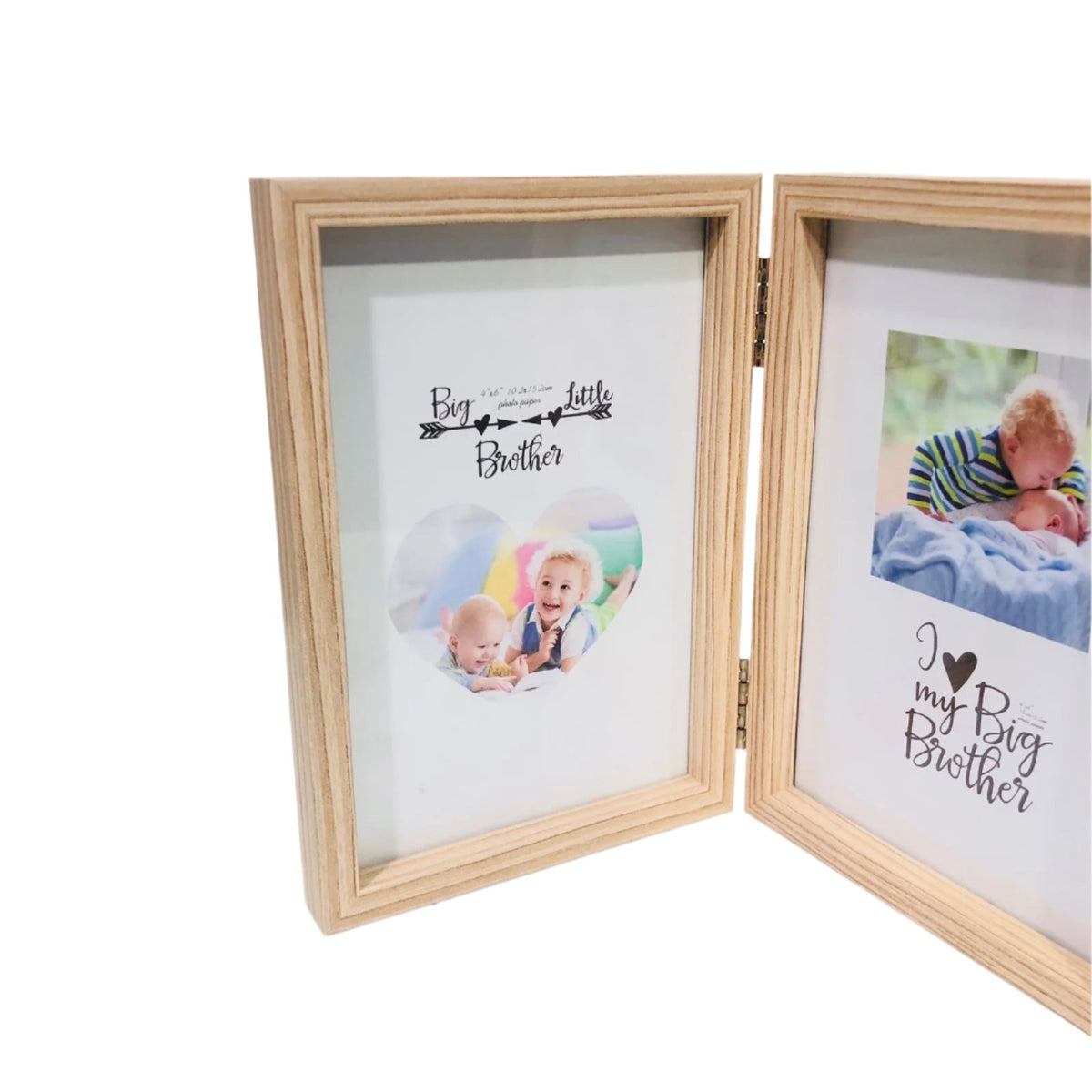 Wooden Textured Photo Frame