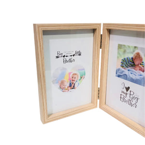 Wooden Textured Photo Frame