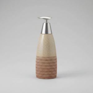 Abstract Textured Bath Set (Beige) (3 Pcs)