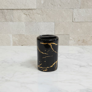 Black Luxe Marble Bath Set