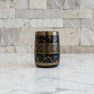 Versailles Black & Gold Marble Bath Set