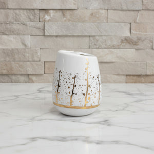 Pearl Esseence White & Gold Bath Set