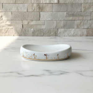 Pearl Esseence White & Gold Bath Set