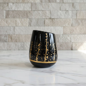 Pearl Esseence Black & Gold Bath Set