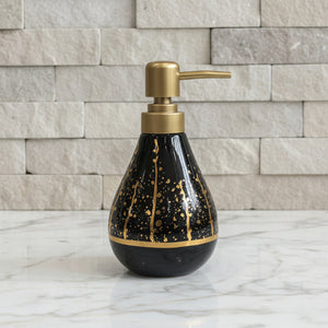 Pearl Esseence Black & Gold Bath Set