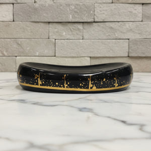 Pearl Esseence Black & Gold Bath Set