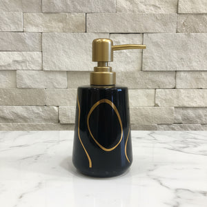 Noir Contour Black & Gold Bath set