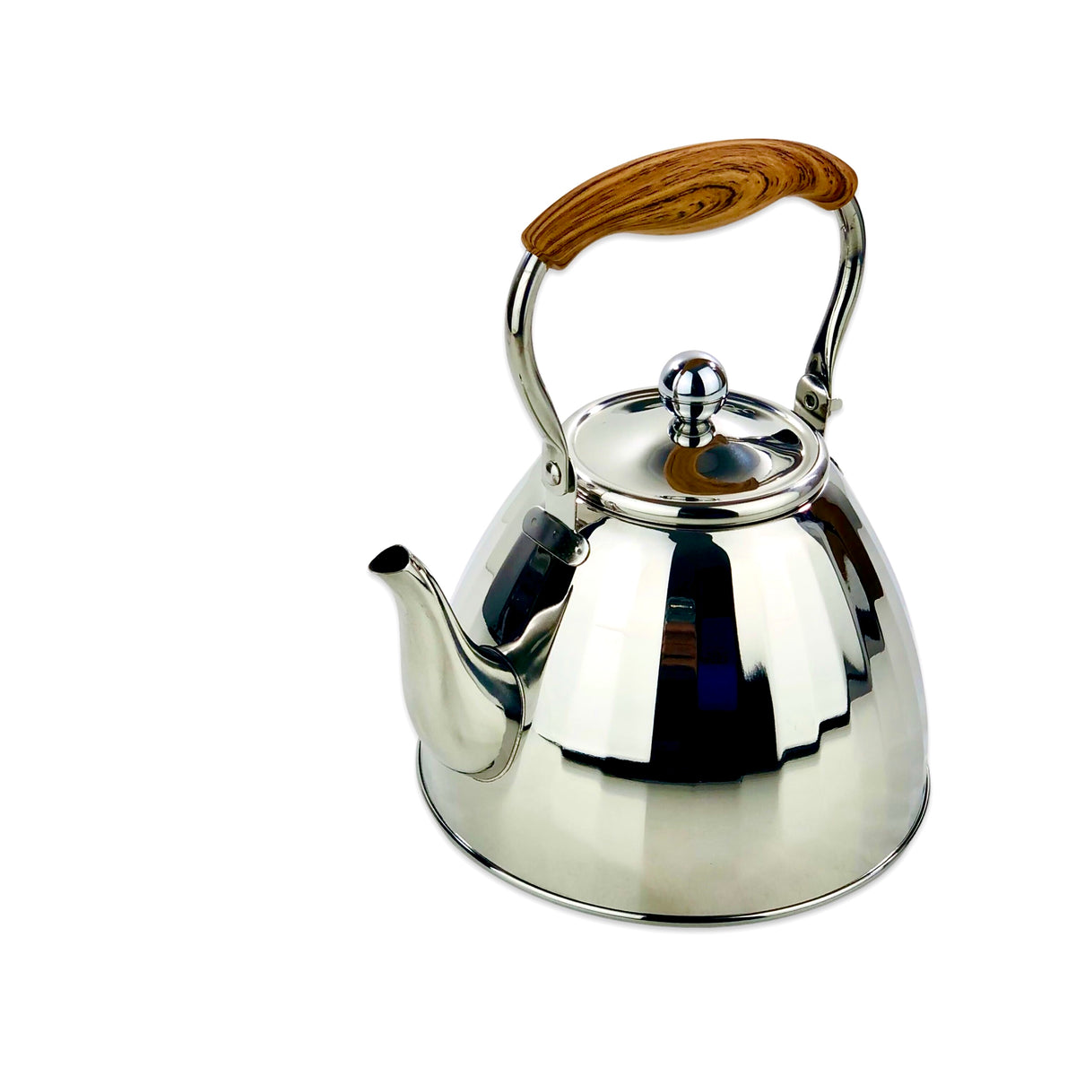 Chromatic Silver Hammered Kettle