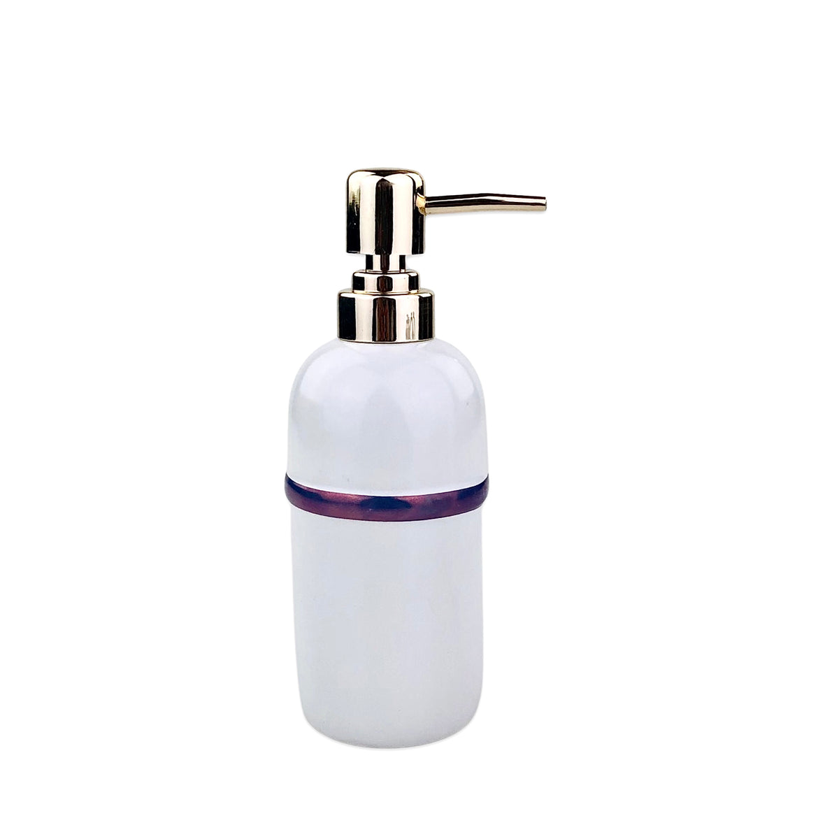 Elegant Strap Line Bath Set (White)