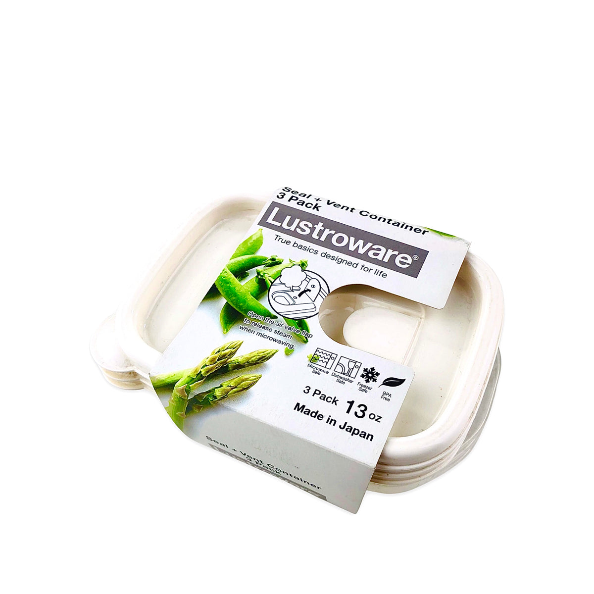 Seal & Vent FOOD CONTAINER (Set of 3)