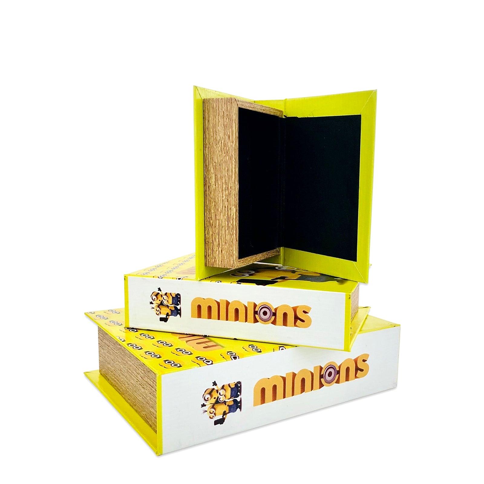 Yellow Book Storage Box (Set of 3)