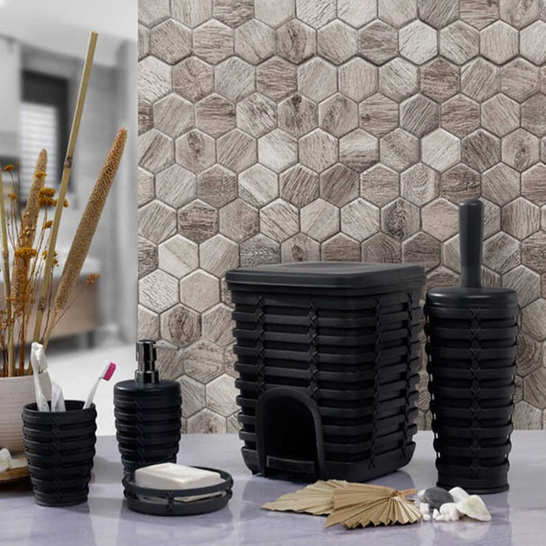 PALM GRAY BATHROOM SET