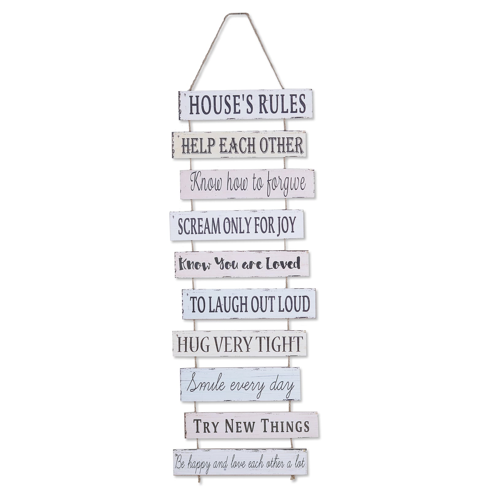 House Rules Cluster Wall Quotation