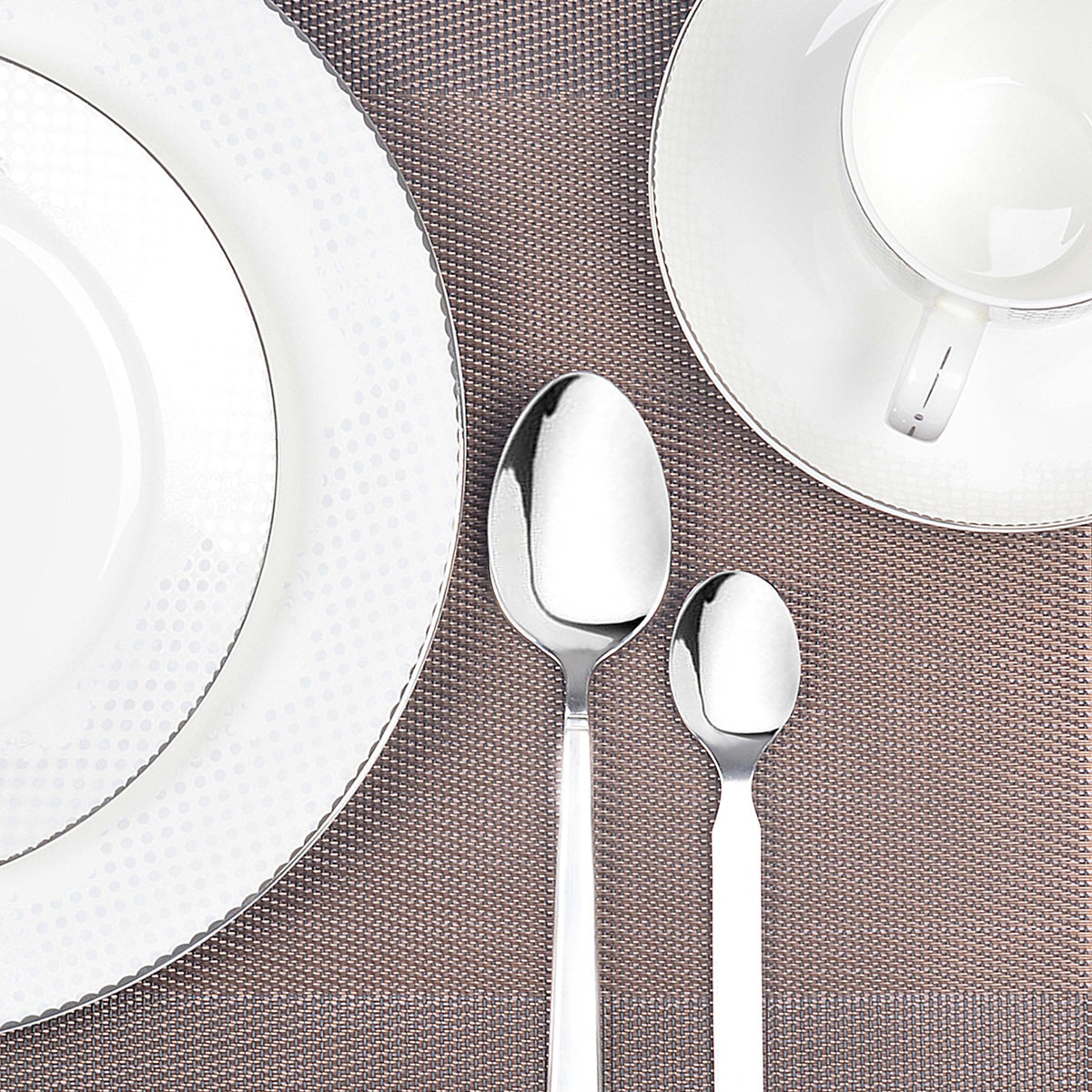 Textured Plastic Place-mat   (Set of 2)