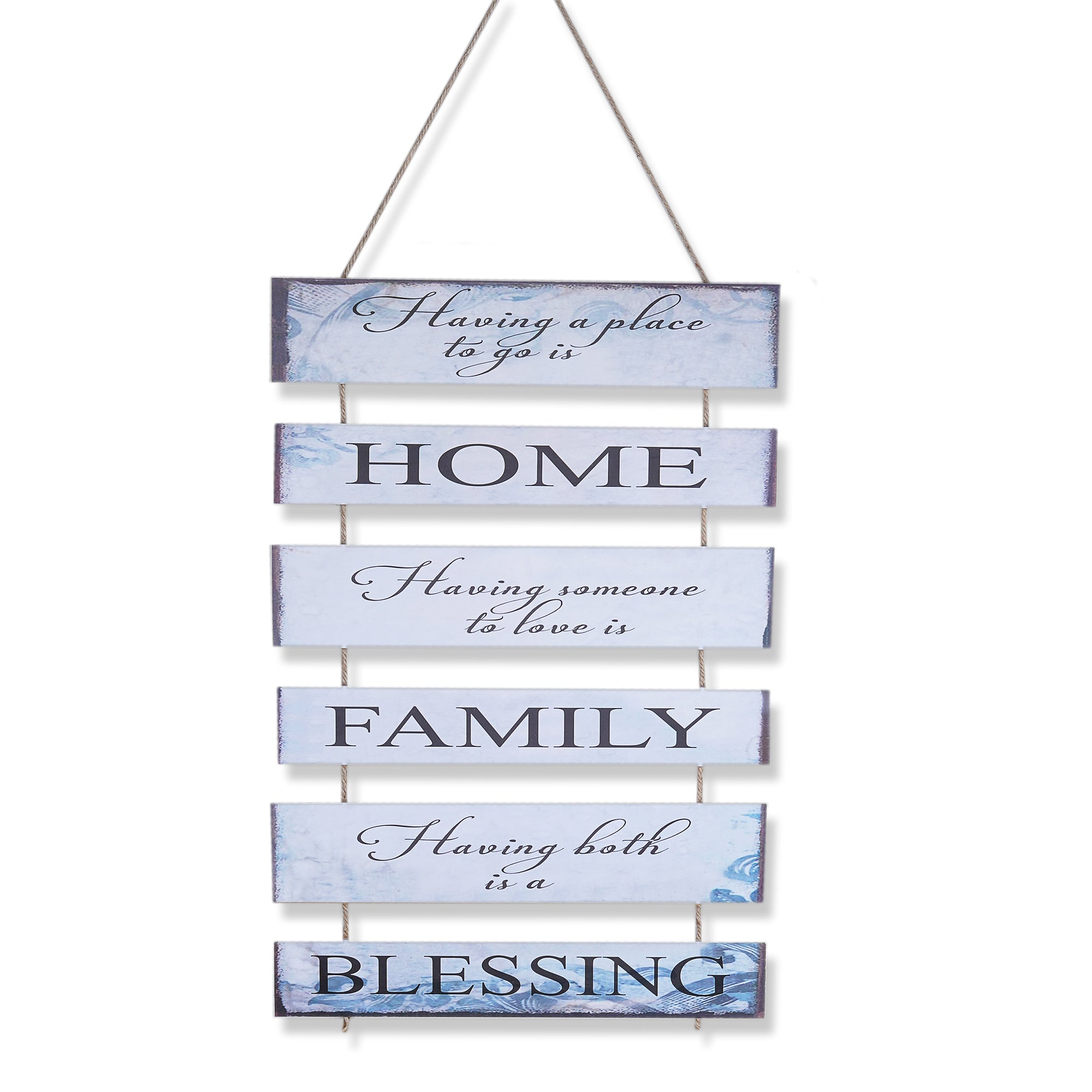 Family Blessing Cluster Wall Quotation