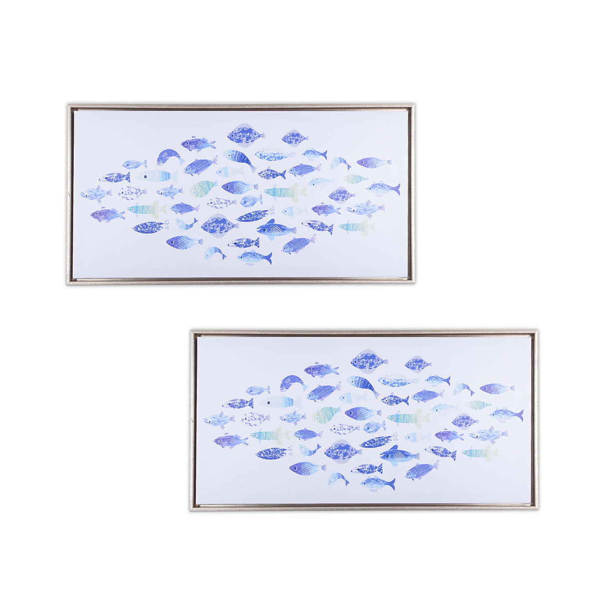 Dense Shoal of Flag Fish Decorative Wall Frame