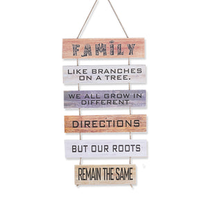 Family Cluster Wall Quotation
