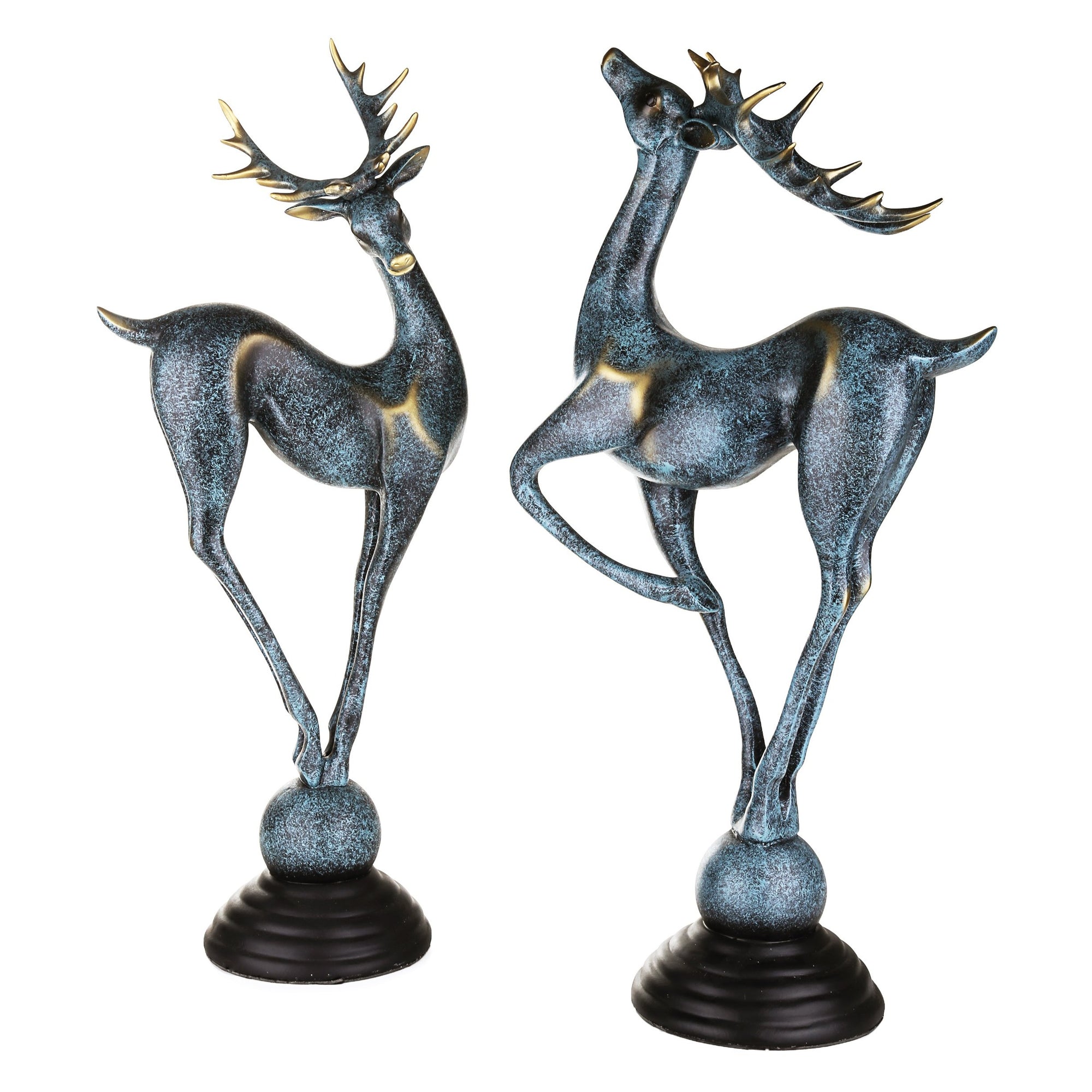 European style Deer Figurine (Set of 2)