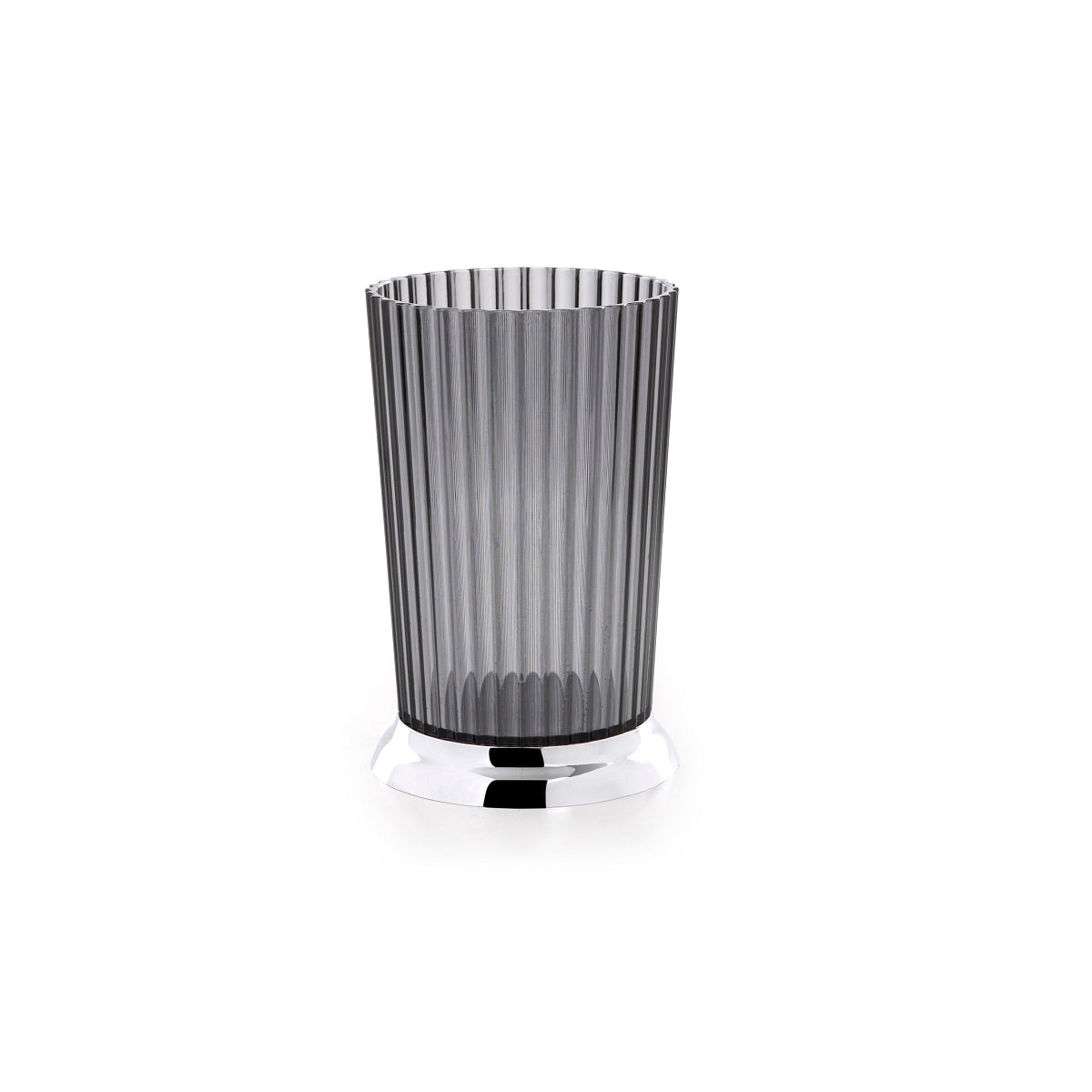 Nely Transparent Black Bathroom Set