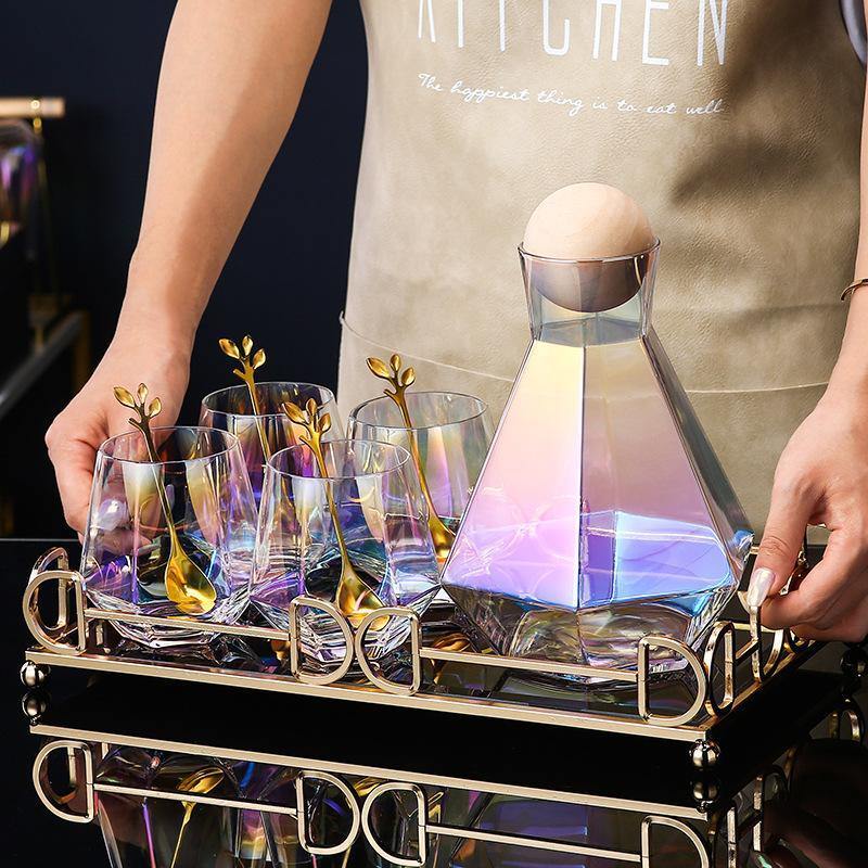 Nordic White Pearl Drinkware Set