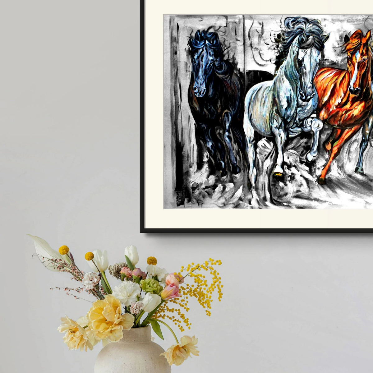 GALLOPING HARRAS ABSTRACT ART