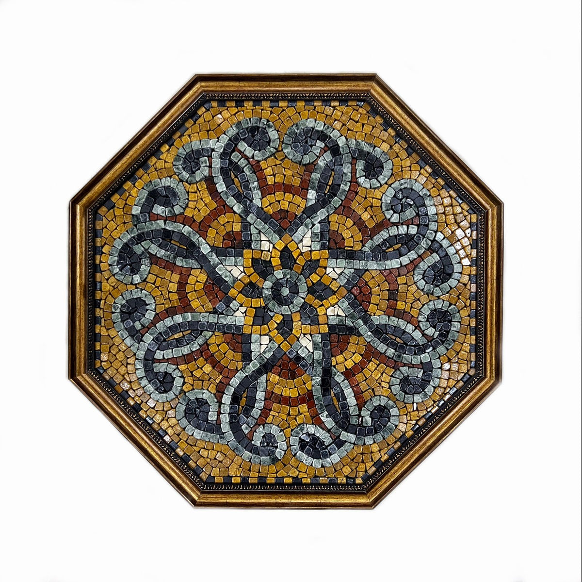 Arabesque Pattern Stoned Wall Mosaics (24" inches)