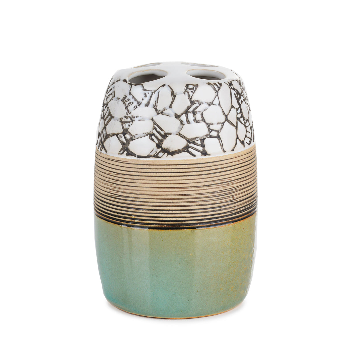 Abstract Textured Bath Set