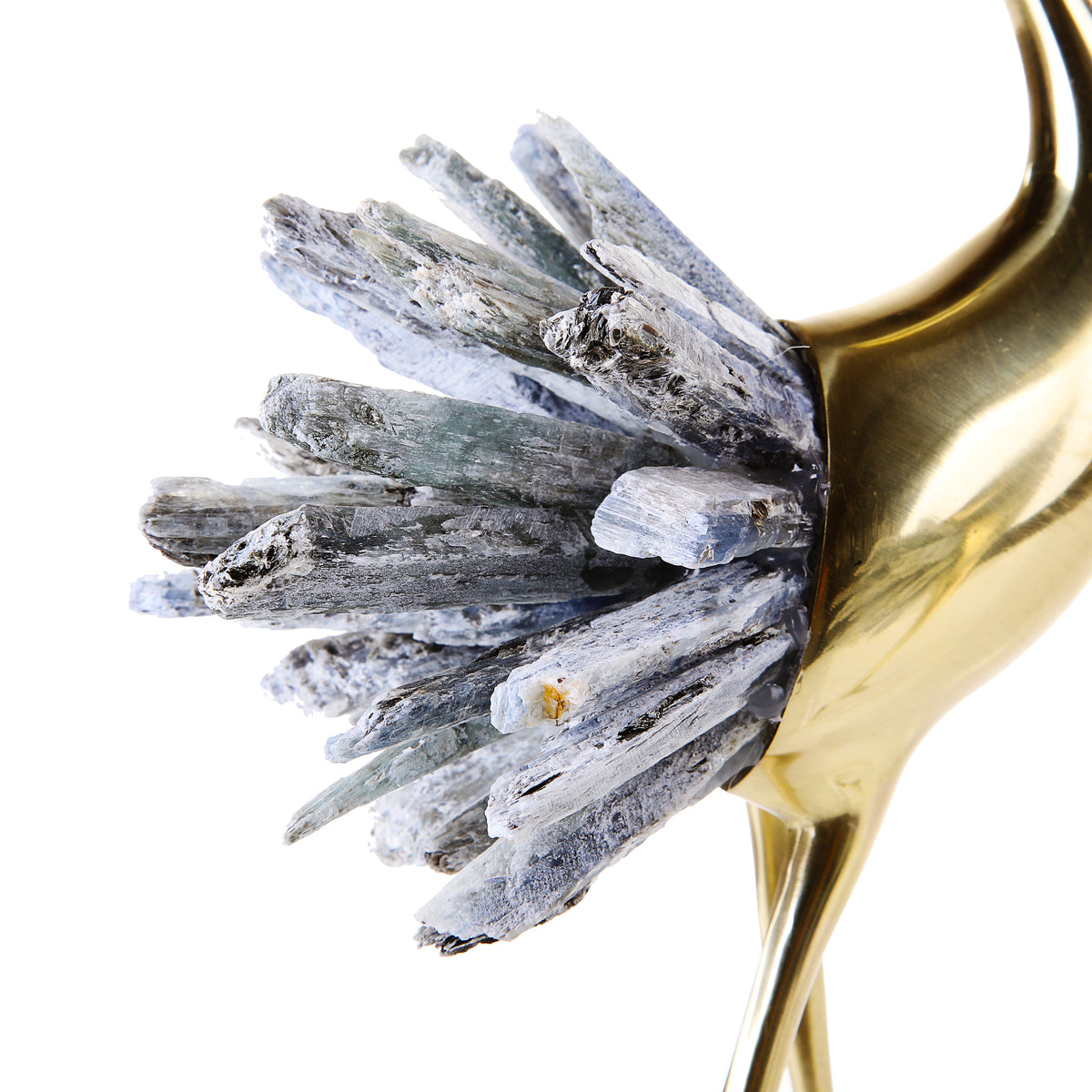 Golden Stoned Flamingo Set