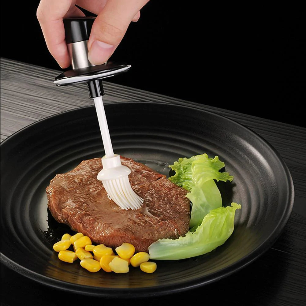 Transparent Seasoning Condiment Bottle (Set of 3)