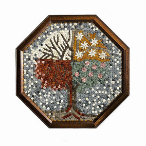 Tree of Life Stoned Wall Mosaics (24" inches)