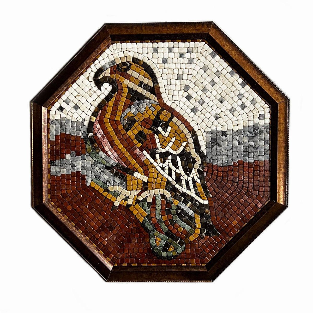 Golden Eagle Stoned Wall Mosaics (24" inches)