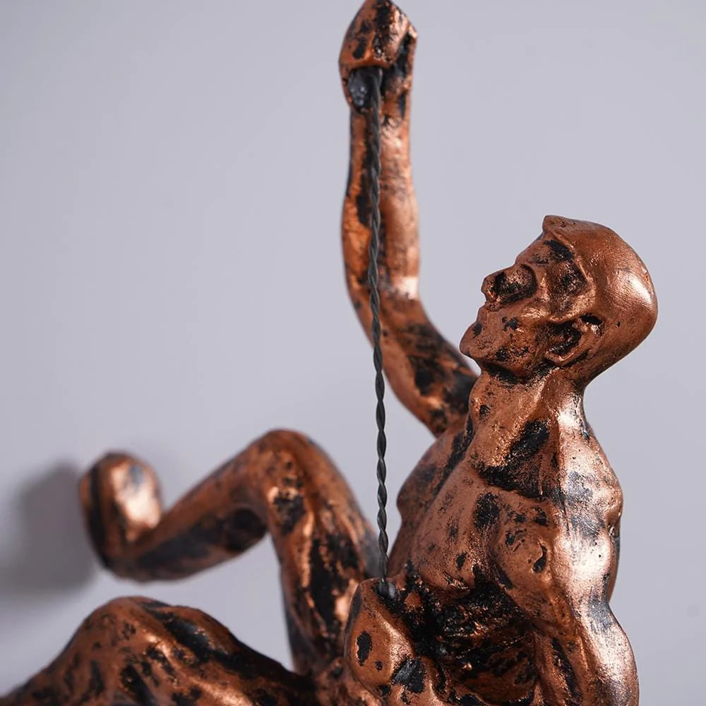 Targen Climbing Men Figures Wall Hanging