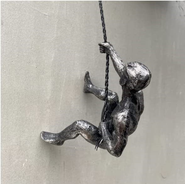Targen Climbing Men Figures Wall Hanging