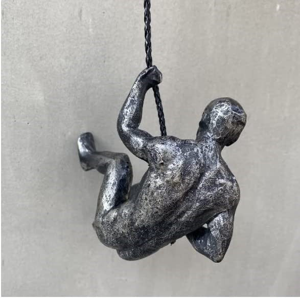 Targen Climbing Men Figures Wall Hanging