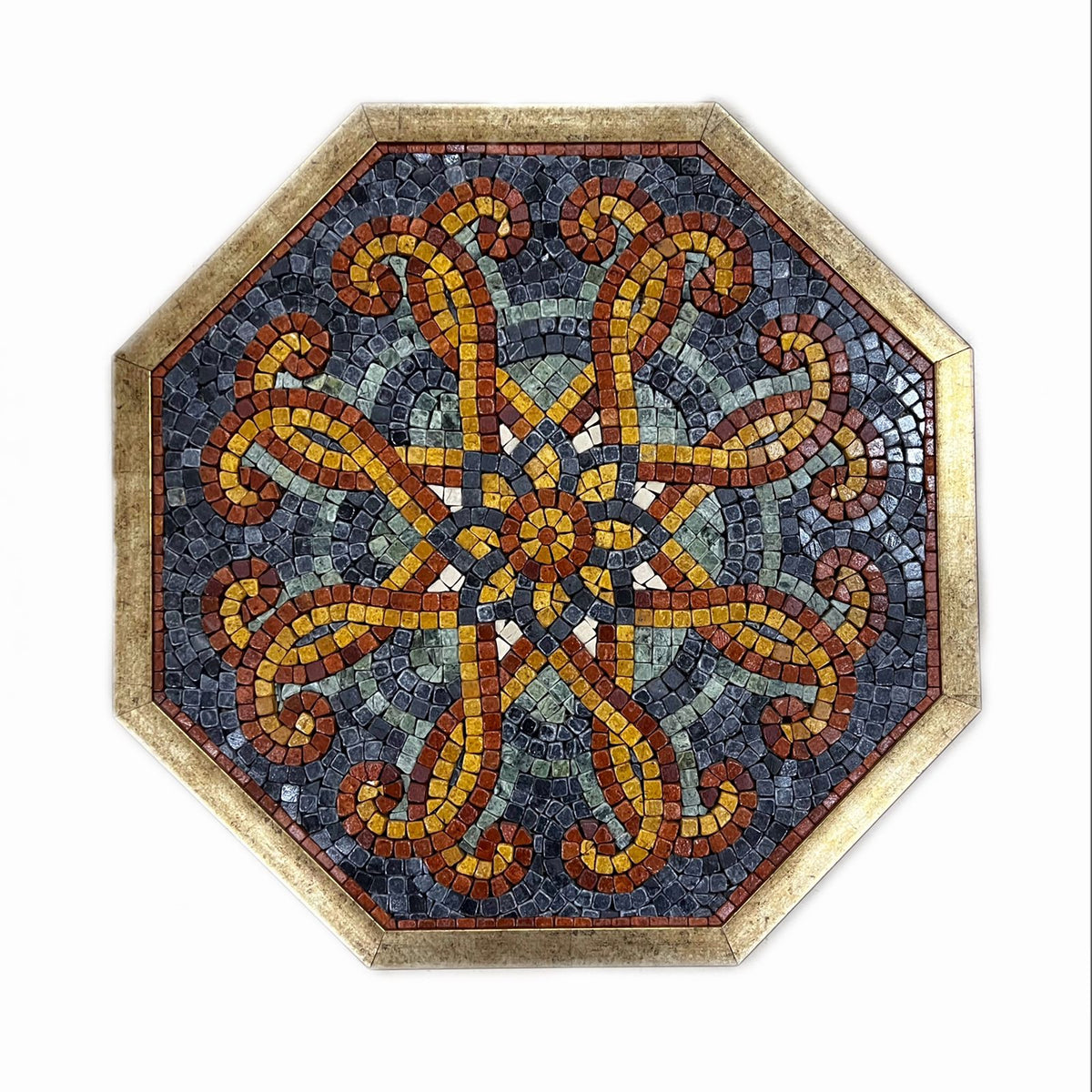 Arabesque Pattern Stoned Wall Mosaics (24" inches)