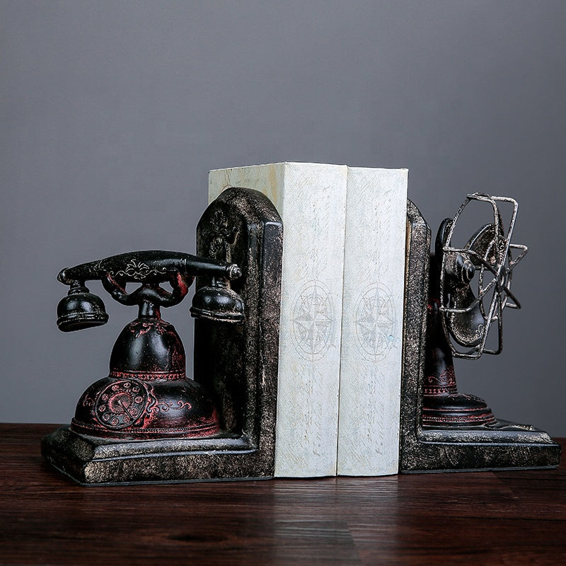 Retro Design Bookends