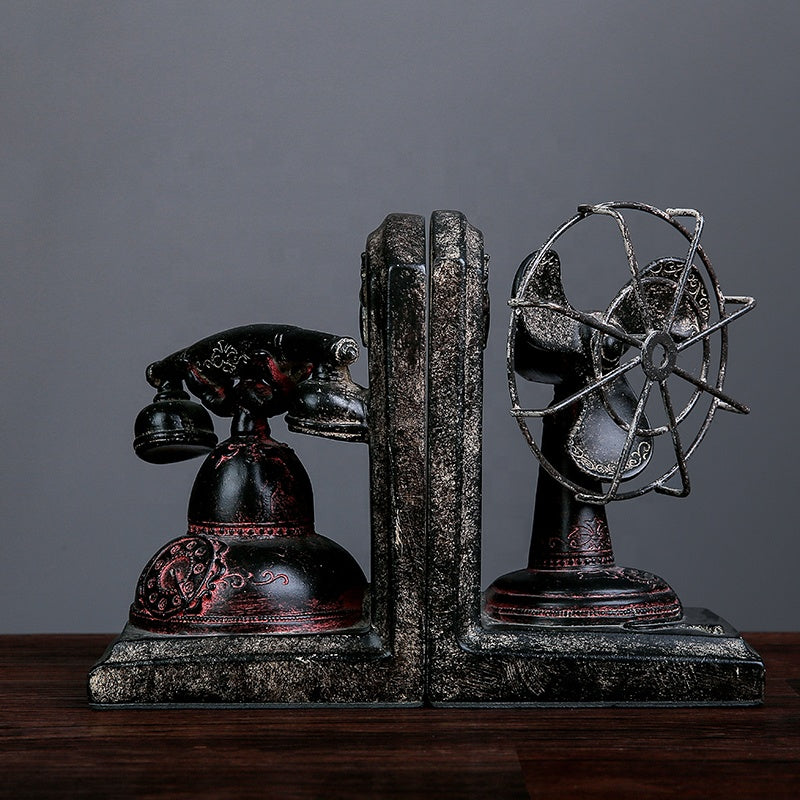 Retro Design Bookends