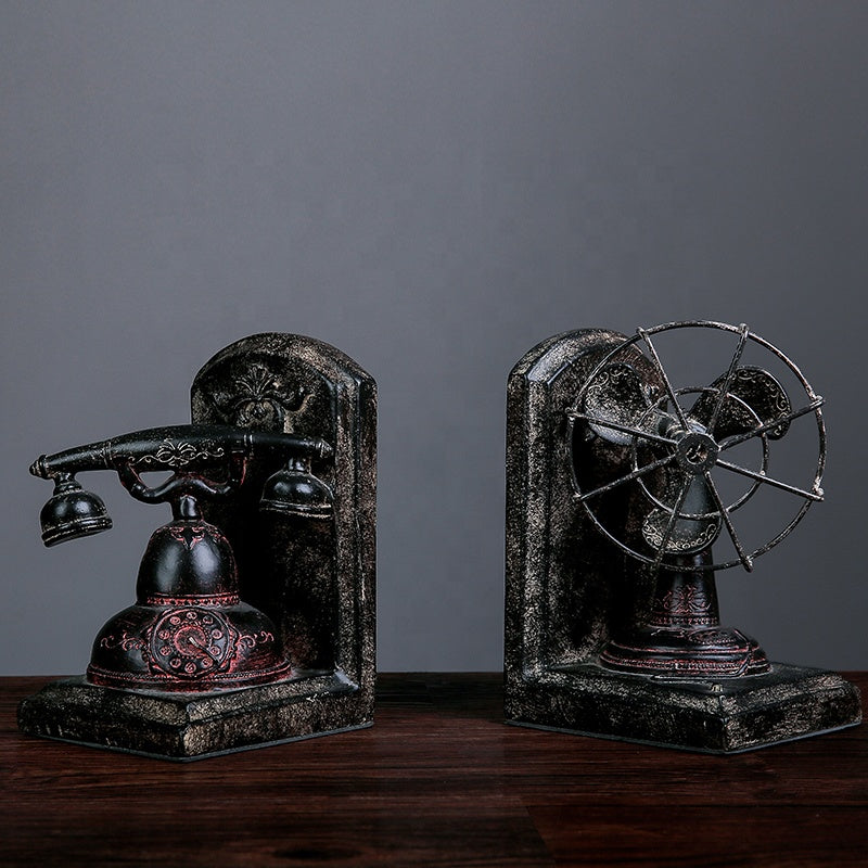 Retro Design Bookends