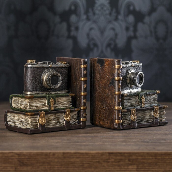 Vintage Camera Bookends