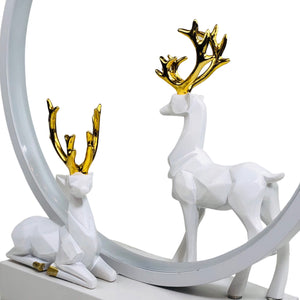 Nordic Deer Ring Table Lamp