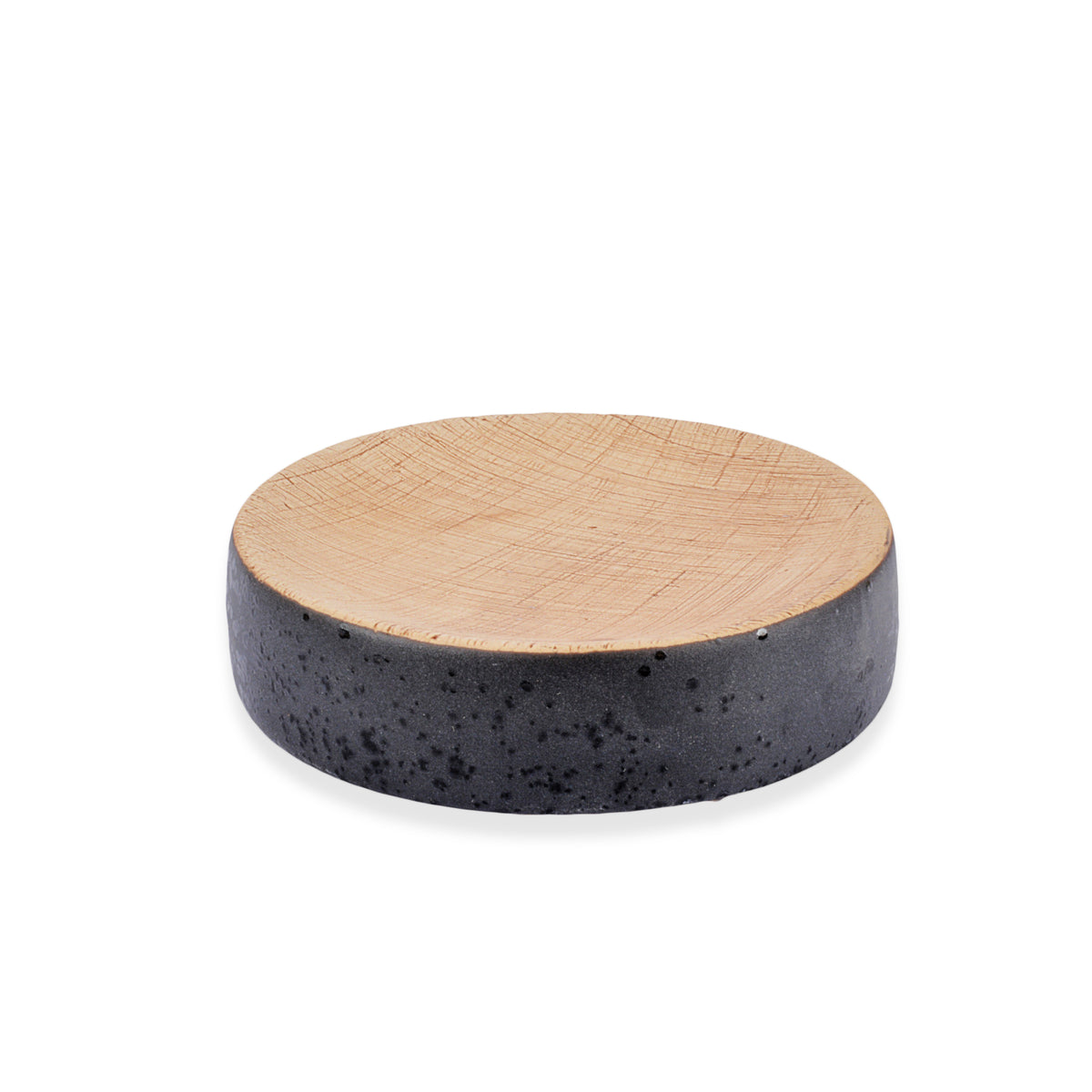 Black&Brown Textured Design Bath Set