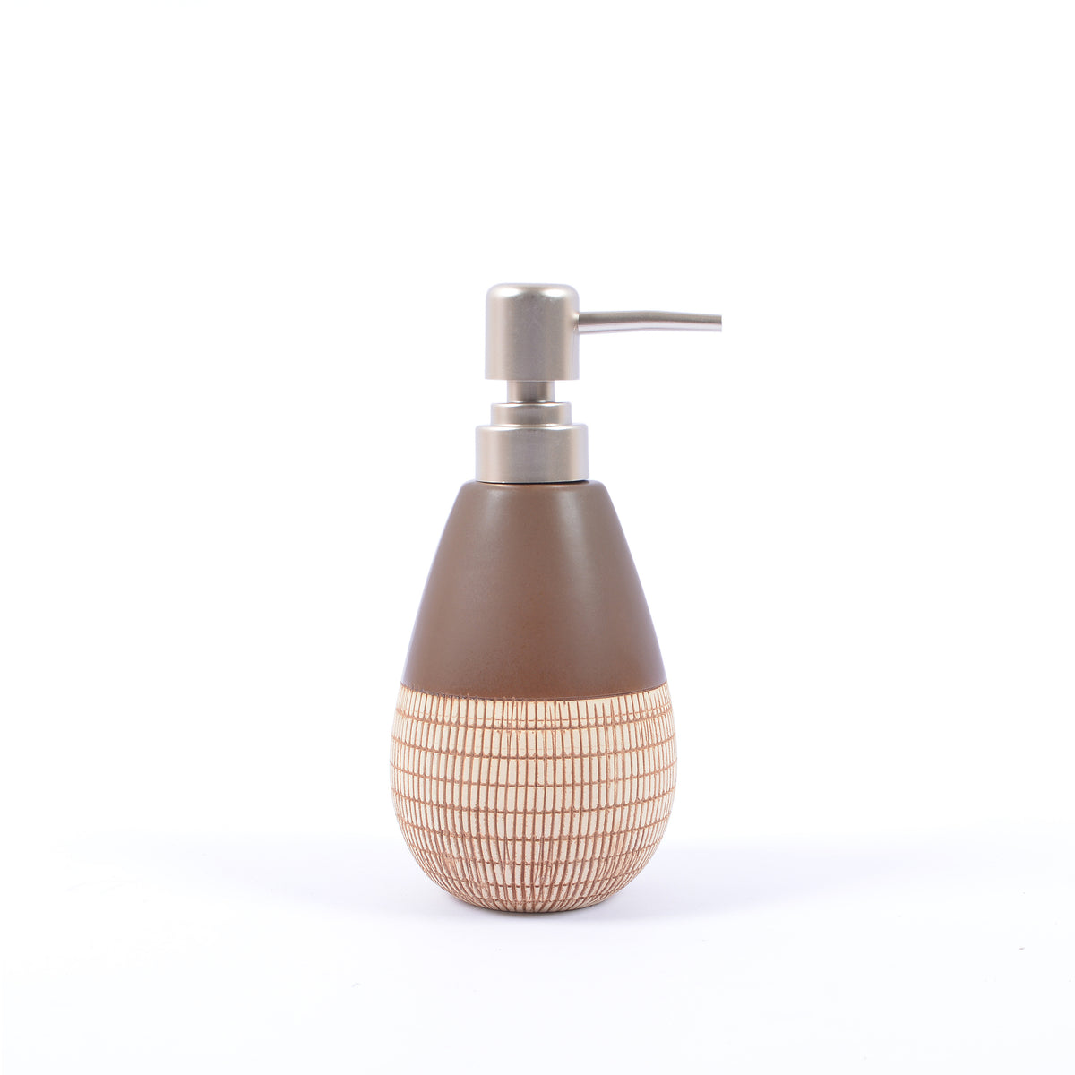 Embossed Lines Detail Bathroom Set