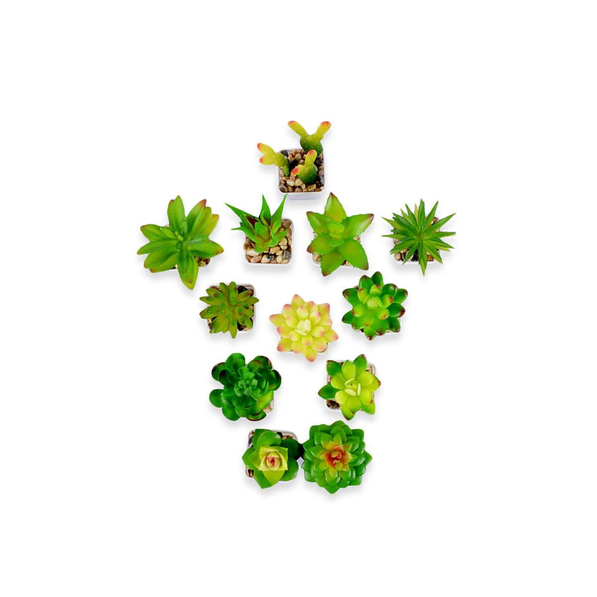 Multi Decorative Small Pot Planter(Set Of 2)