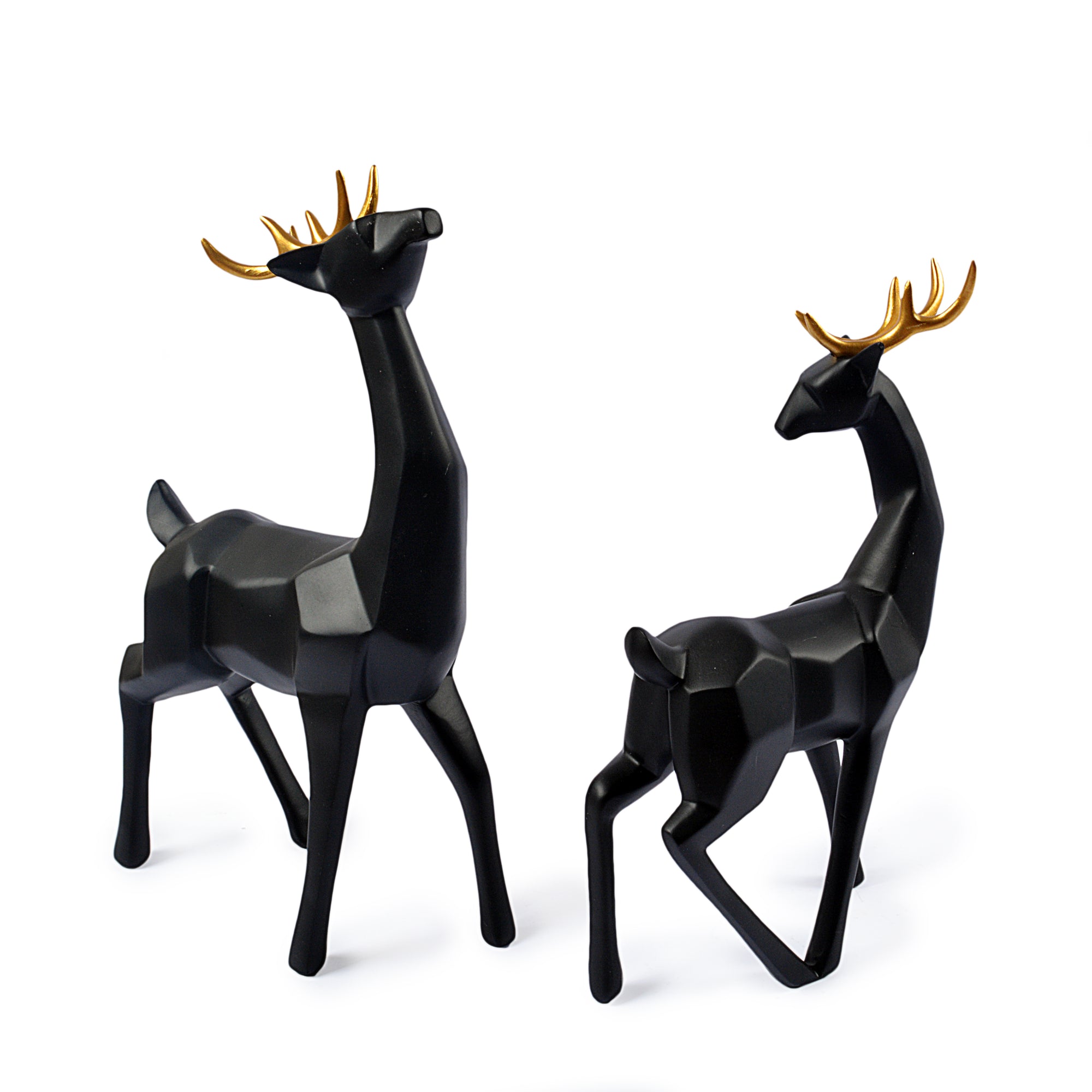 Modern Creative Deer Figurines (Black)