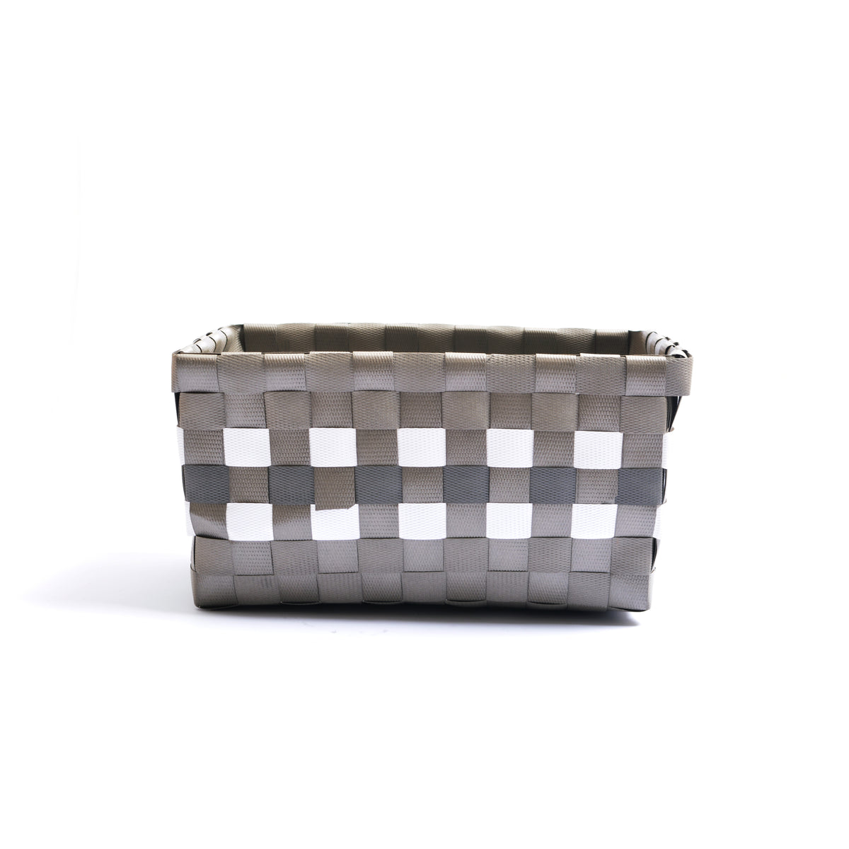 Braided Basket (Set of 3) (Brown)