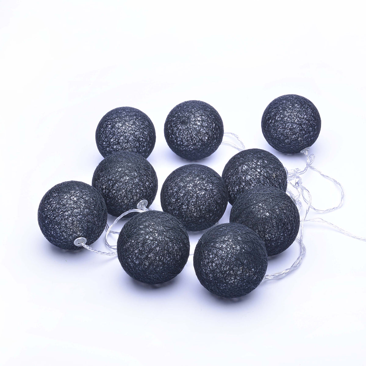 Hanging Ball Lights Black & White