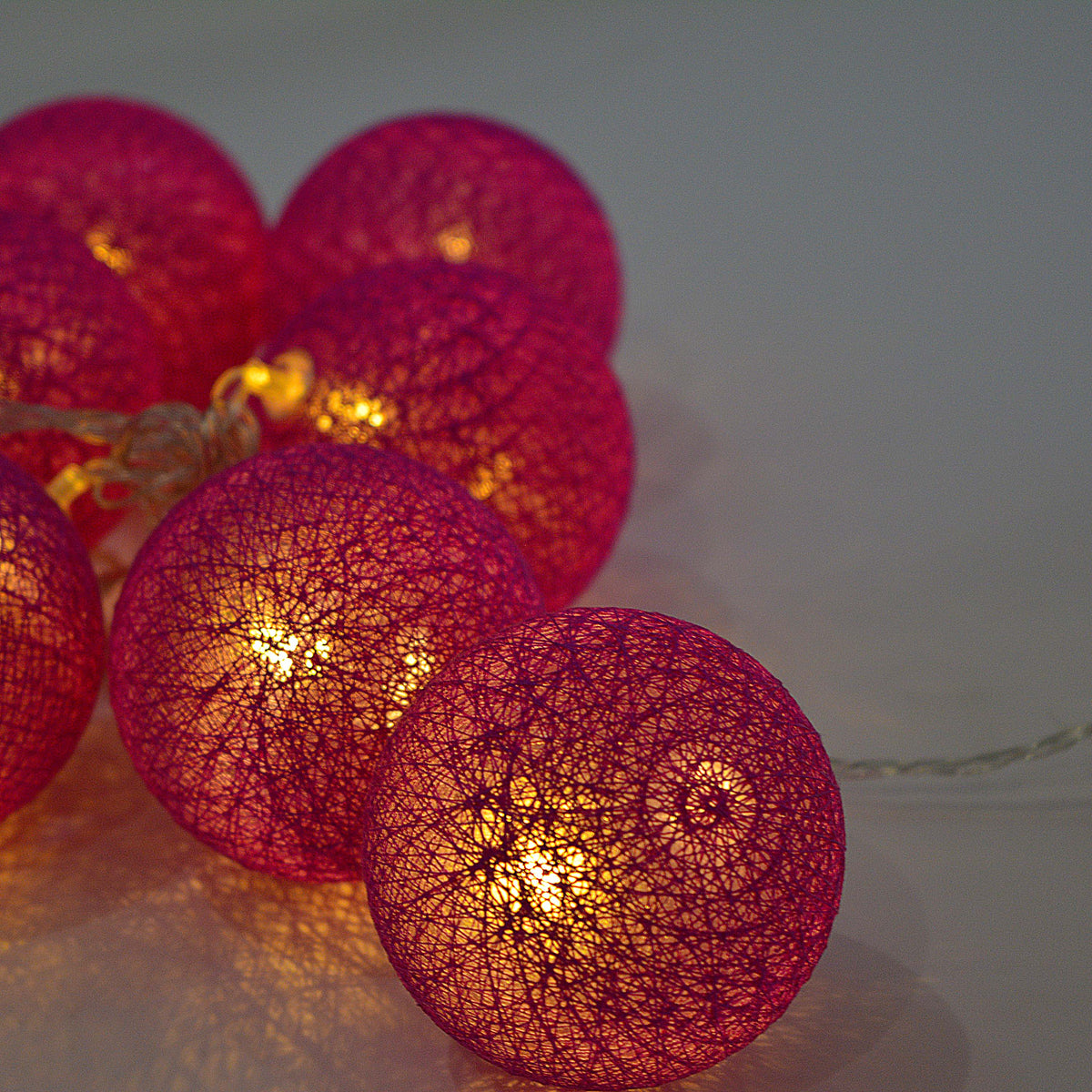 Hanging Colored Ball Lights