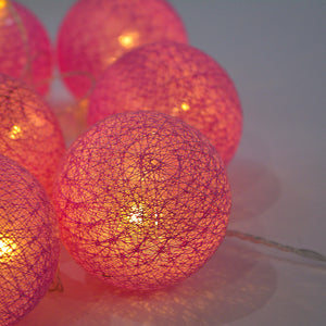 Hanging Colored Ball Lights